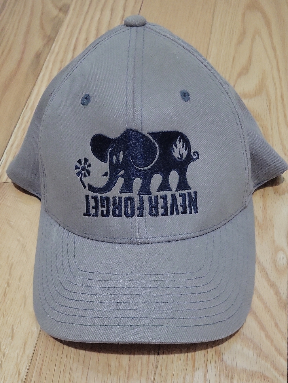 Black Label Skateboarding Never Forget Emroidered Elephant Hat